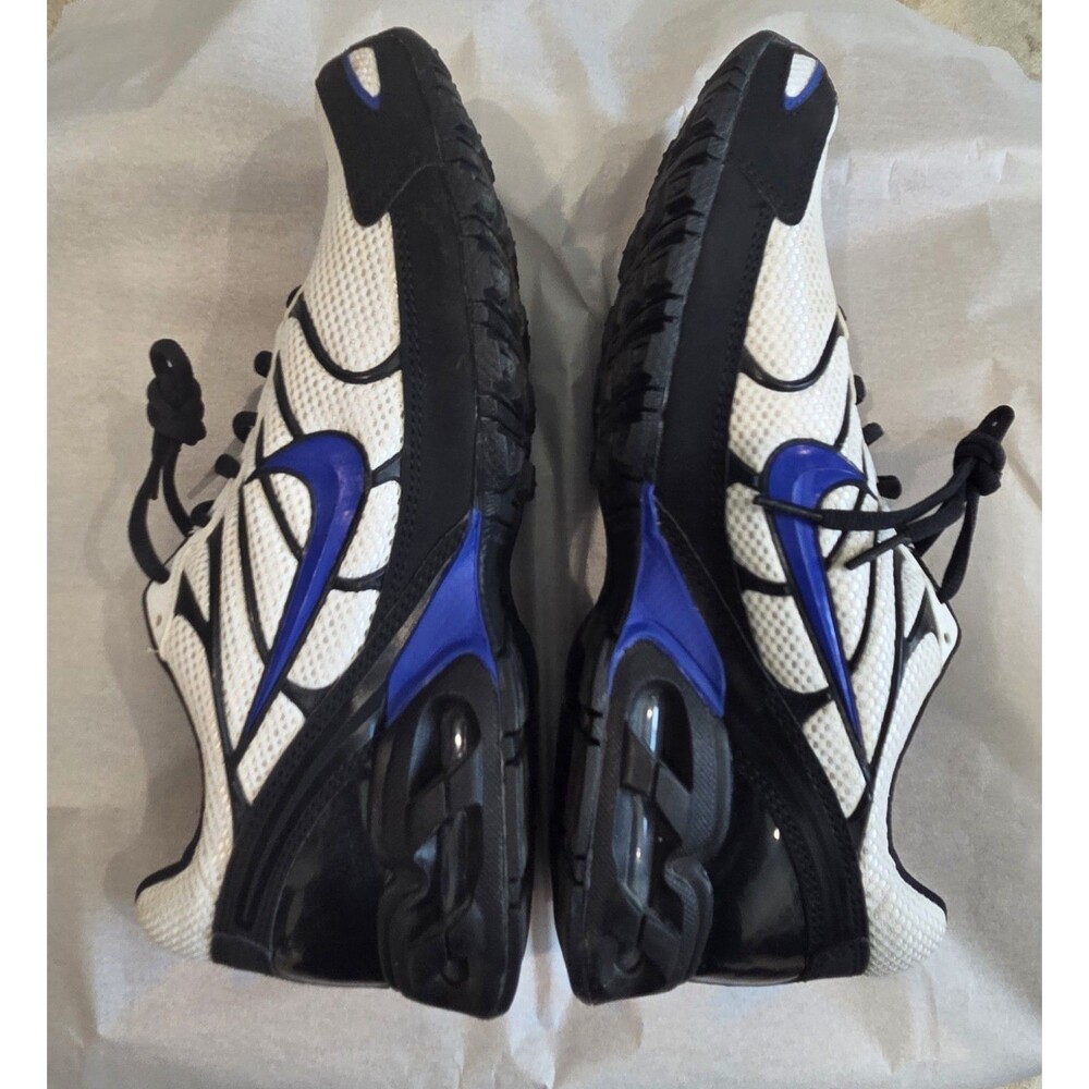 Nike Air Max Torch 4 Men's 11.5 White Black Blue Running Shoes Sneakers